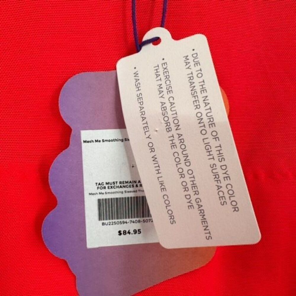 NWT‎ Fabletics x Yitty Mesh Me Smoothing LS Sheer… - image 3